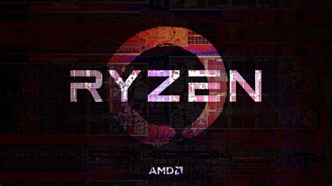 Amd Ryzen Cpu Logo 4k 2872