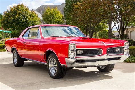 1966 pontiac gto classic cars for sale michigan muscle and old cars vanguard motor sales