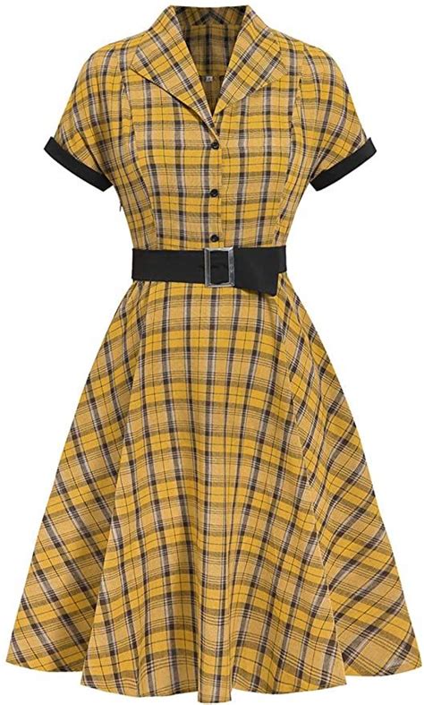 1950s House Dresses History 50s Shirtwaist Dress Retro Dress One