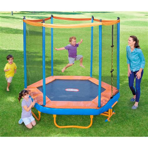 Little Tikes Easy Store 7 Ft Folding Trampoline