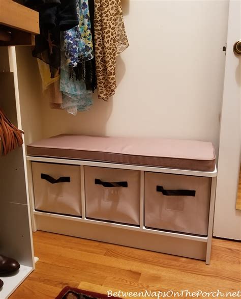 Check spelling or type a new query. Closet Update: Small Storage Bench for Putting on Boots ...