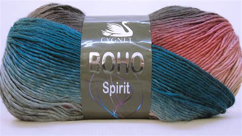 Cygnet Boho Spirit Multicolor Aran Yarn Variegated Aran Yarn Etsy