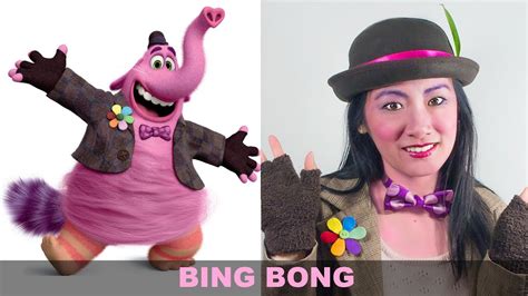 Inside Out Bing Bong Make Up And Costume Tutorial Diy