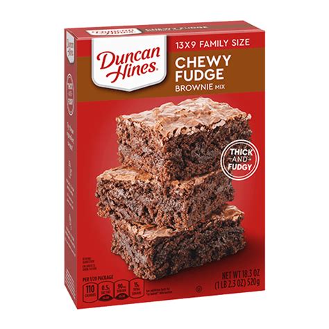 Duncan Hines Chewy Fudge Brownie Mix Reviews 2021