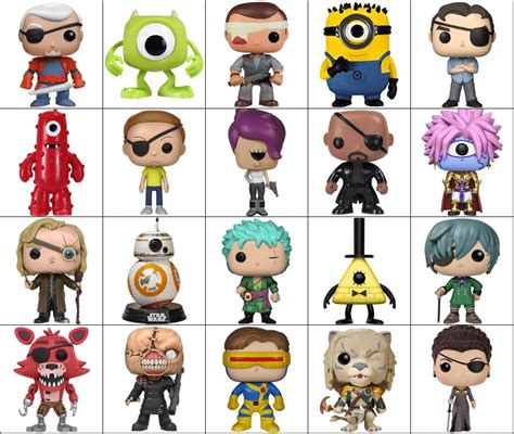 One Eyed Characters By Funko Pop Figure Quiz By Rychusupadude