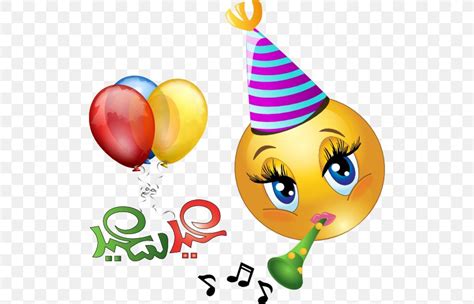 Birthday Emoticon Emoji Smiley Clip Art Png 512x526px Birthday Art