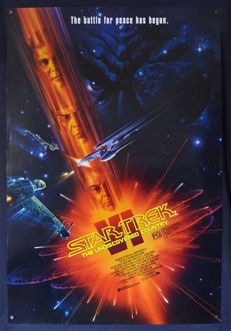 All About Movies Star Trek 6 The Undiscovered Country One Sheet