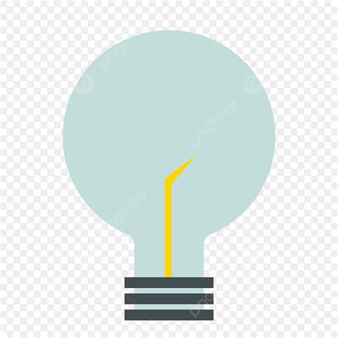 Gambar Bola Lampu Biru Muda Biru Muda Bolam Lampu Png Dan Vektor