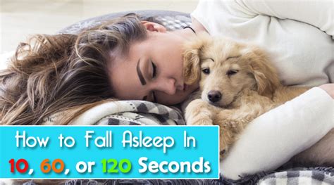 How To Fall Asleep In 10 60 Or 120 Seconds