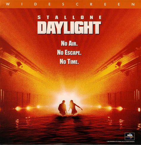 Daylight Amy Brenneman Sylvester Stallone Laserdisc Rare 096894314064