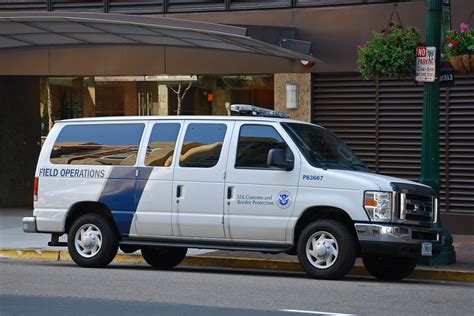 Homeland Security New Ford Van In Downtown San Diego So Cal Metro