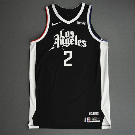 Kawhi Leonard Los Angeles Clippers Game Worn City Edition Jersey