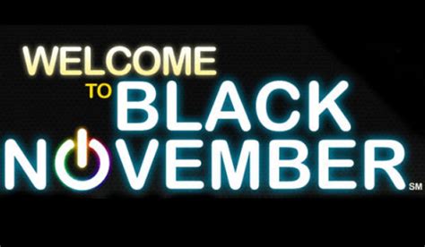 Is Black November The New Black Friday Tps Global