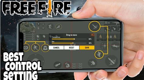 Best Control Setting Free Fire Control Settings Youtube