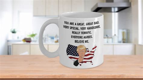 Funny Trump Mug Fathers Day T For Dad Great Special Handsome