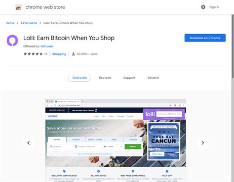 When you shop with the lolli extension, lolli earns a commission and they share a portion of that in order to get started with lolli, all you have to do is download the lolli chrome extension. Best Bitcoin Cashback Sites
