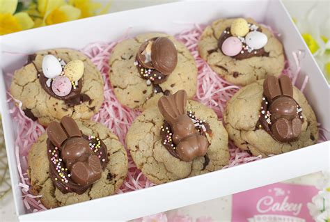 Easter Chocolate Chip Cookies Cakey Goodness