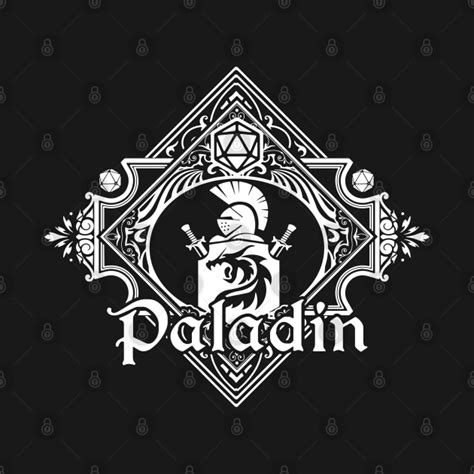 Paladin Dandd Emblem Dnd Class Emblem For Dungeons And Dragons Rpg