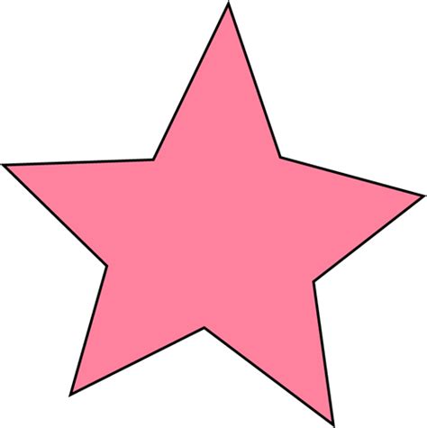 Pink Star Star Images Pink Stars Underarmor Logo Clip Art Scrapbook