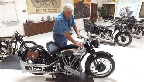 Jay Leno Gives A Glimpse Of His Vast Motorcycle Collection Los