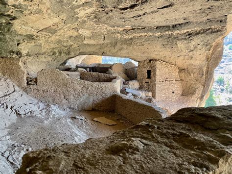 gila cliff dwellings hike outdoor project