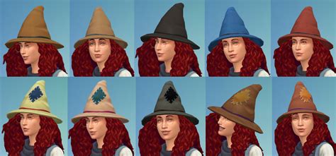 Mod The Sims Tattered Witch Hat Maxis Edit Seasons Required