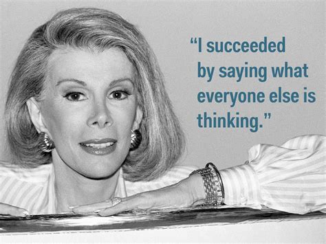 9 Quotes From Joan Rivers On The Key To A Successful Career Business Insider