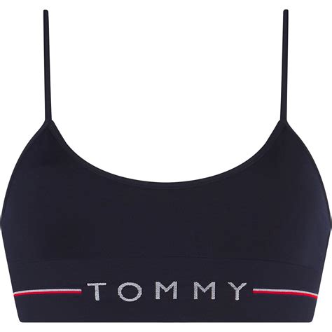 Tommy Bodywear Seamless Bralette Women Unlined Bralettes Flannels