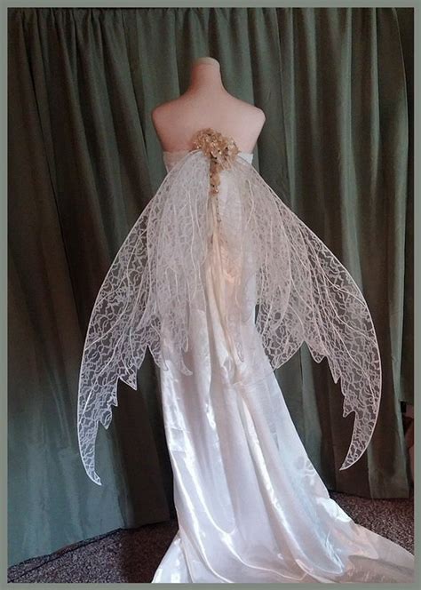 Fairy Wedding Wings Etsy Fantasy Dress Fairy Dress Fantasy Gowns