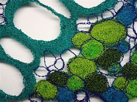 Textile Art Detail Of Plant Stem Cells By Uniquelydeborah Plant Stem