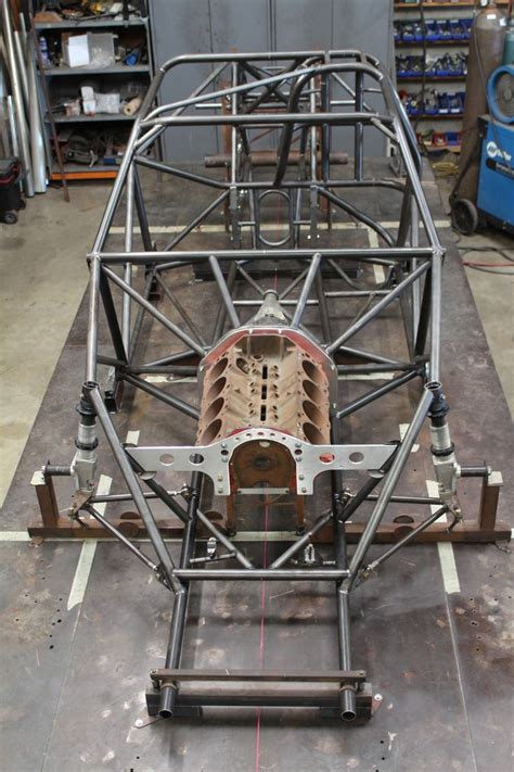 Chassis Front On Table Chassis Fabrication Tube Chassis Race Car