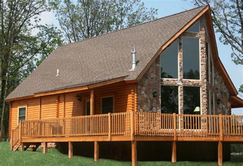 Frame Cabin Kits Alpine Ridge Log Home Kit Conestoga Homes Plans 77679