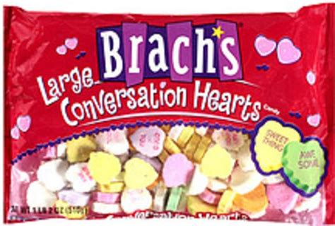Brachs Large Conversation Hearts 510 G Nutrition Information Innit