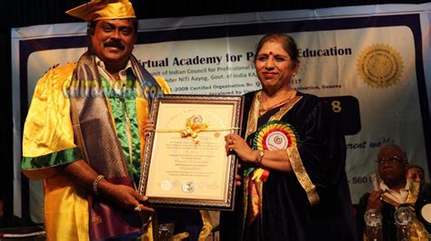 Producer ● supporting actor ● story writer. producer k manju gets honorary doctrorate