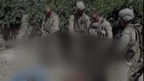 u s marines urinating video won t halt afghan talks cbc news
