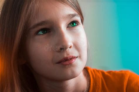 Child With Green Eyes Stock Image Image Of Multicoloured 181159521