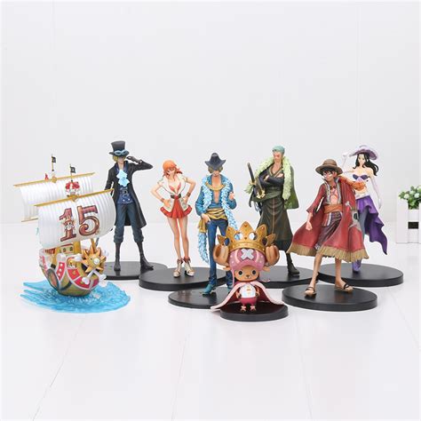 11 18cm Anime One Piece 15th Anniversary Figure Collectible One Piece