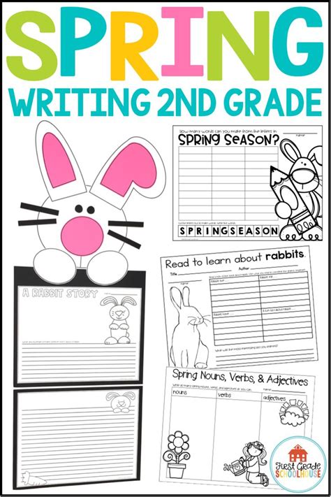Spring 2nd Grade Writing Prompts And Spring Craft Fun Writing
