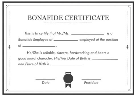 Bonafide Certificate New Formats 2023 Application Process And Documents