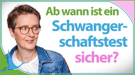 Wie funktioniert ein schwangerschaftstest für zuhause? Ab wann ist ein Schwangerschaftstest sicher? 🤰🏻 (Heidi ...