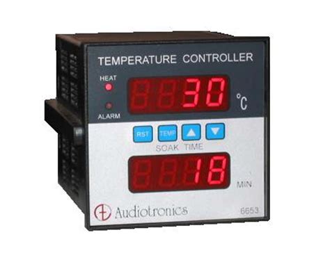 Temperature Controller With Soak Timer Countronics