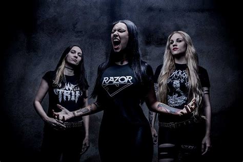 Женская бразильская трэш метал группа Nervosa лишилась двух участниц