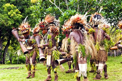 Danza Ritual En Tribu Del Papuan Imagen De Archivo Editorial Imagen