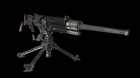 Type 92 Heavy Machine Gun 3d Model By Belliard Nic Belliardnic