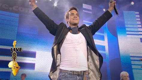 Robbie Williams Angels Live 8 2005 YouTube Music