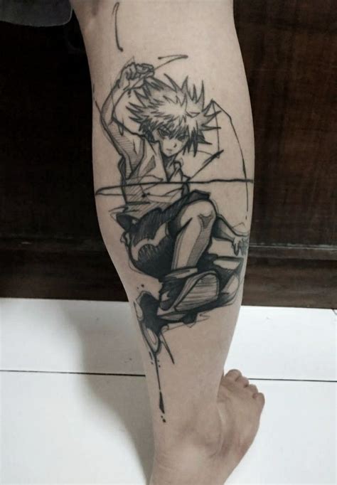 Healed Killua Hunter X Hunter Tattoo Tatoo Tatuagens Tatuagens De Anime