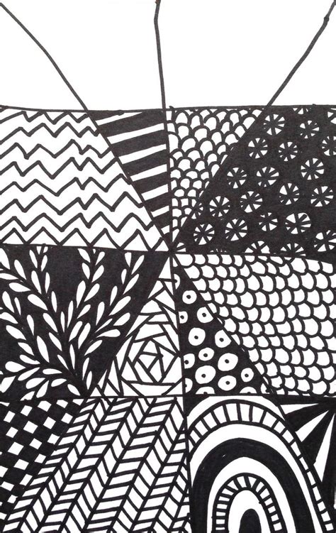 Quick And Easy Tangle Drawing Craftwhack Easy Zentangle Tangled
