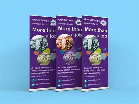 More Than A Job Recruitment Banners For Enable Scotlands More Than