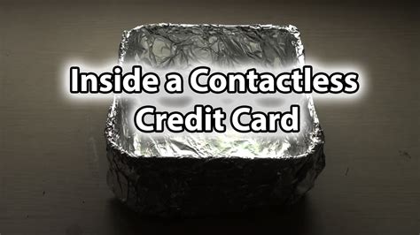 Like lots of people who don't know better, i quickly used my credit card as a way to print money, buying stuff. Inside a Contactless Credit Card - YouTube