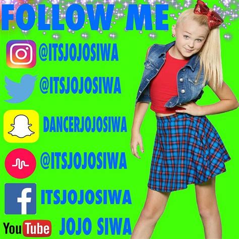 64 5k Likes 816 Comments Jojo Siwa Itsjojosiwa On Instagram “follow Me ” Jojo Siwa